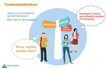 Online voorlichting studiekeuze, tussenjaar en studiefinanciering