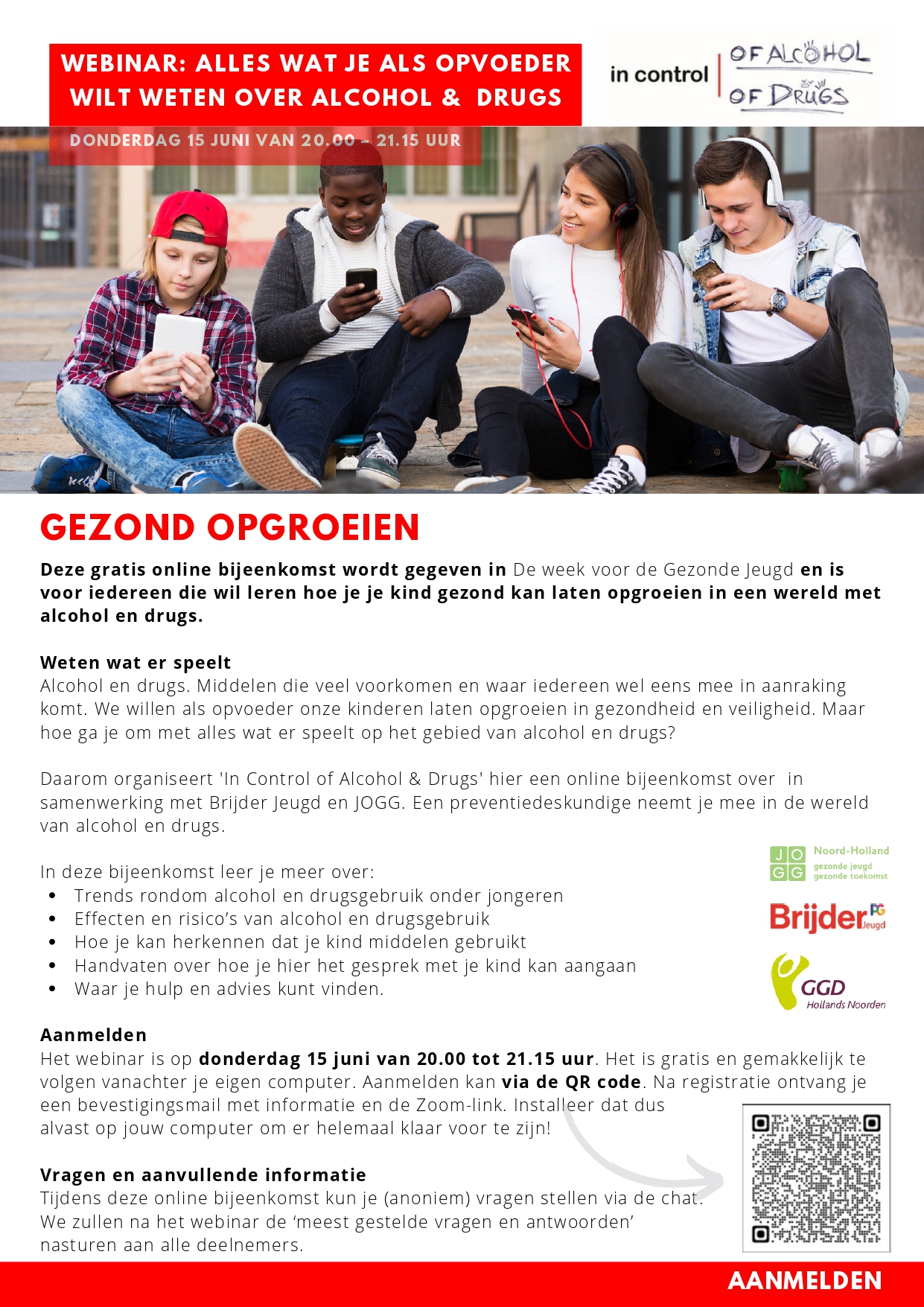 Flyer Alles wat je als opvoeder wilt weten over Alcohol en Drugs page 0001